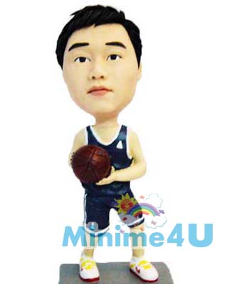 Basketball figurine template 