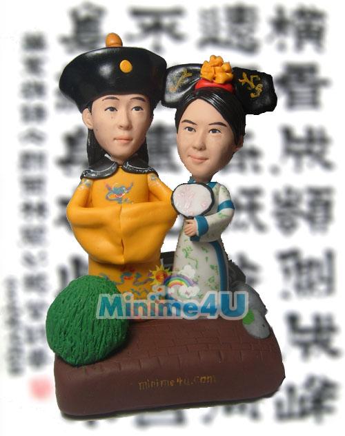 Chinese Emperor figurine