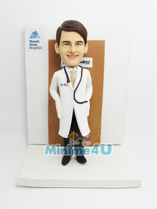 custom doctor figurine