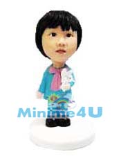 Lovely girl mini me doll