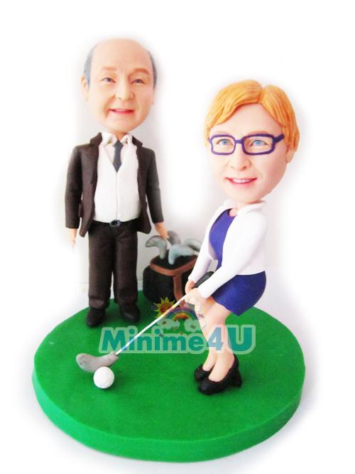 play golf together theme